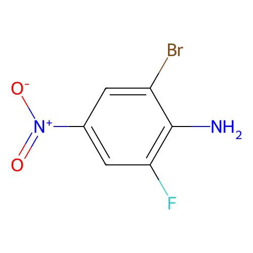 <em>2</em>-<em>溴</em>-<em>6</em>-<em>氟</em>-<em>4</em>-硝基<em>苯胺</em>，455-58-3，97%