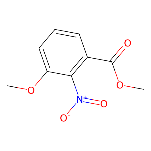 3-甲氧基-2-硝基苯甲酸甲酯，<em>5307</em>-17-5，>98.0%(GC)