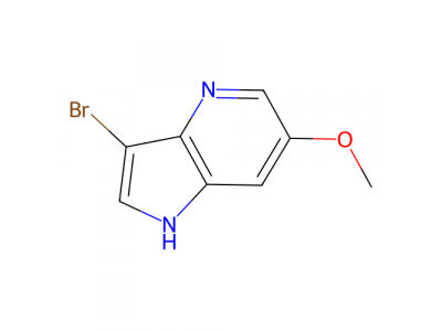 3-溴-6-甲氧基-1H-吡咯并[3,2-b]吡啶，1190317-79-3，97%