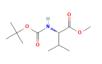<em>N</em>-(叔丁氧基羰基)-<em>L</em>-<em>缬氨酸</em>甲酯，58561-04-9，97%