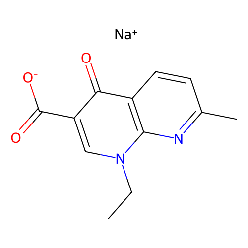 萘<em>啶</em>酸 钠盐，3374-05-8，98%