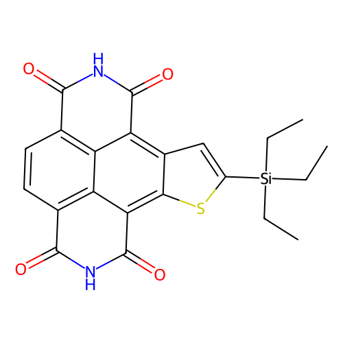 10-(三乙基硅基)苯并[lmn]噻吩并[2,3-f][3,8]菲咯啉-1,3,6,8(2H,<em>7H</em>)-四酮，2195419-19-1，95%