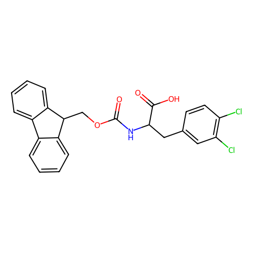 Fmoc-3,4-二<em>氯</em>-<em>L</em>-苯<em>丙氨酸</em>，177966-59-5，98%