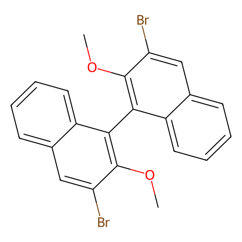 (<em>S</em>)-3,3'-二溴-2,2'-二甲氧基-1,1'-<em>联</em>萘，75714-60-2，98%