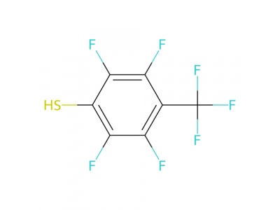 2,3,5,6-四氟-4-(三氟甲基)苯硫酚，651-84-3，97%