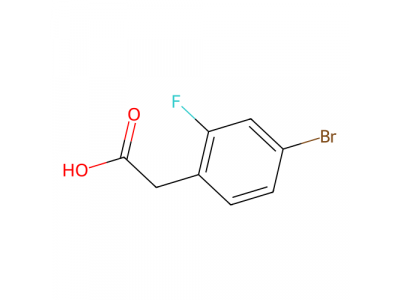 4-溴-2-氟苯乙酸，114897-92-6，98%