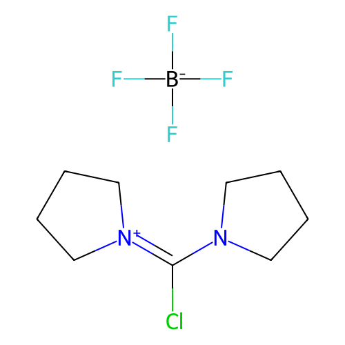 <em>1</em>-(氯-<em>1</em>-<em>吡咯烷</em>基亚甲基)<em>吡咯烷</em>四氟硼酸盐，115007-14-2，≥97.0%