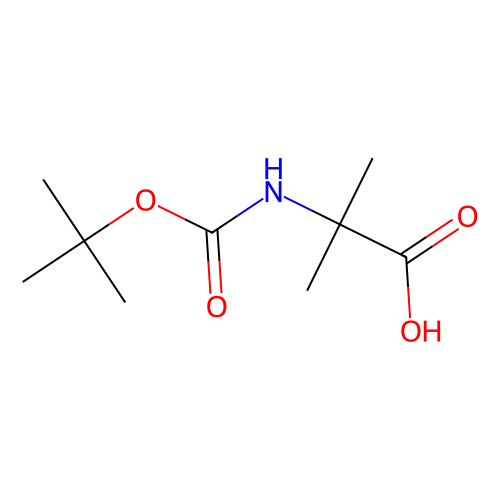 N-<em>叔</em><em>丁</em><em>氧</em><em>羰基</em>-<em>2</em>-甲基丙氨酸，30992-29-1，98%