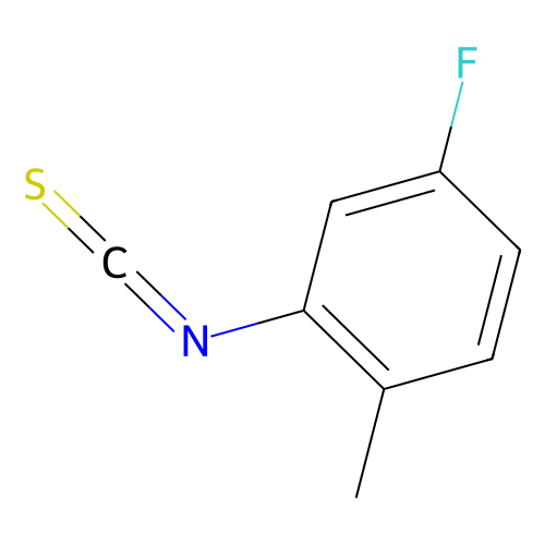 5-氟-2-甲基<em>苯基</em><em>异</em><em>硫</em><em>氰酸</em><em>酯</em>，175205-39-7，98%