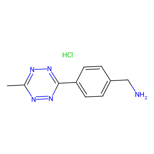(4-(6-甲基-1,2,4,5-四<em>嗪</em><em>环</em>-3-基)苯基)甲胺<em>盐酸</em>盐，1596117-29-1，97%