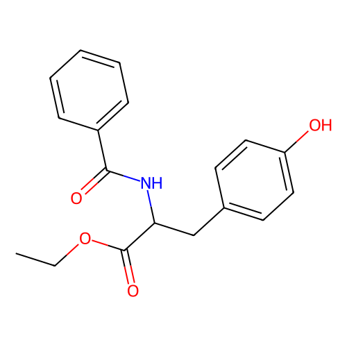 N-苯甲<em>酰</em>-L-<em>酪氨酸</em><em>乙</em>酯(BTEE)，3483-82-7，98%