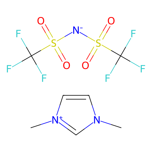 1,3-<em>二</em>甲基咪唑双(三<em>氟</em><em>甲</em><em>磺</em><em>酰</em>)亚胺，174899-81-1，98%