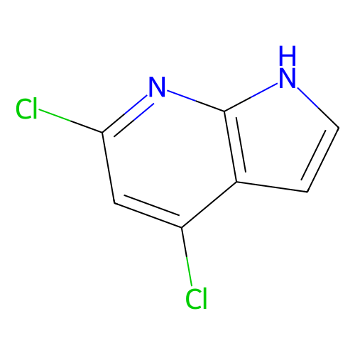 <em>4</em>,6-二氯-1H-吡咯并[2,3-<em>b</em>]吡啶，5912-<em>18</em>-5，97%