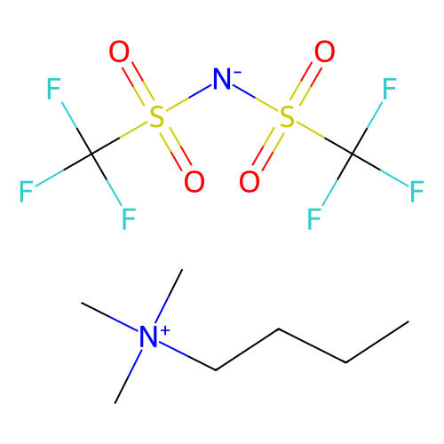 丁基三甲基铵<em>双</em>(三氟甲磺酰)亚胺，258273-<em>75</em>-5，98%