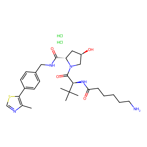 VH 032 酰胺-<em>烷基</em>C5-<em>胺</em> 二<em>盐酸盐</em>，2415256-20-9，≥95%(HPLC)