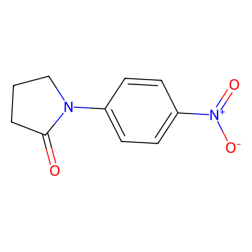 1-(4-<em>硝基</em>苯基)-2-<em>吡咯</em>烷酮，13691-26-4，98%