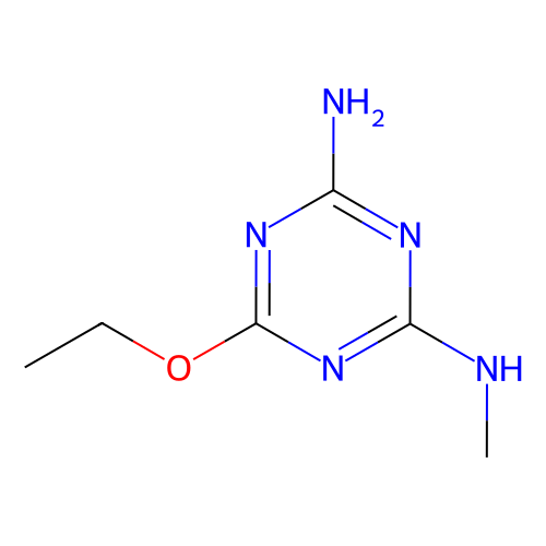 2-氨基-4-乙氧基-<em>6</em>-甲胺基-<em>1</em>,3,5-三嗪，62096-63-3，97%