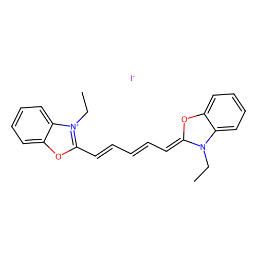 3,3'-二乙基氧代二羰<em>花青</em>碘化物，14806-50-9，96%