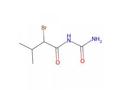 1-(2-溴异戊酰)脲，496-67-3，>98.0%(T)