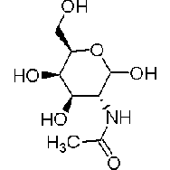 N-乙酰-D-<em>半乳糖</em>胺，水合