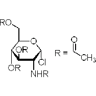 2-乙酰氨基-3,4,6-三-O-乙酰-2-<em>脱氧</em>-α-<em>D</em>-吡喃<em>葡萄糖</em>酰<em>基</em>氯