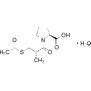 N-[3-(乙酰<em>巯基</em>)-(2<em>S</em>)-甲基丙酰基]-L-脯氨酸