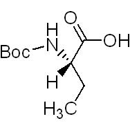 (S)-<em>2</em>-(<em>Boc</em>-<em>氨基</em>)丁酸
