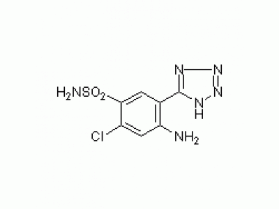 5-(2-氨基-4-氯-5-苯磺酰胺)-1H-四唑