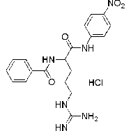 N-α-苯<em>甲</em>酰-DL-精氨酰-4-硝基<em>苯胺</em><em>盐酸</em>盐