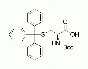 N-叔丁氧羰基-S-三苯甲基-L-半胱氨酸
