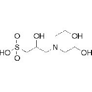 <em>3</em>-<em>双</em>(2-羟乙基)氨基-2-<em>羟基</em>丙磺酸