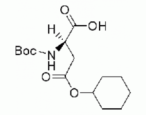 N-叔丁氧羰酰基-D-天冬氨酸4-环己酯