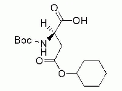 N-叔丁氧羰酰基-D-天冬氨酸4-环己酯