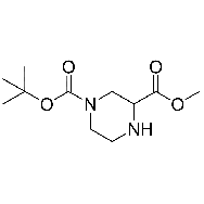 (+/-)-<em>4-N-Boc-2</em>-<em>哌嗪</em>甲酸<em>甲</em>酯