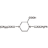 (+/-)-<em>1</em>-<em>苯</em><em>甲</em><em>氧基</em><em>羰基</em>-<em>4-Boc</em>-<em>哌嗪</em>-<em>2</em>-<em>羧酸</em>