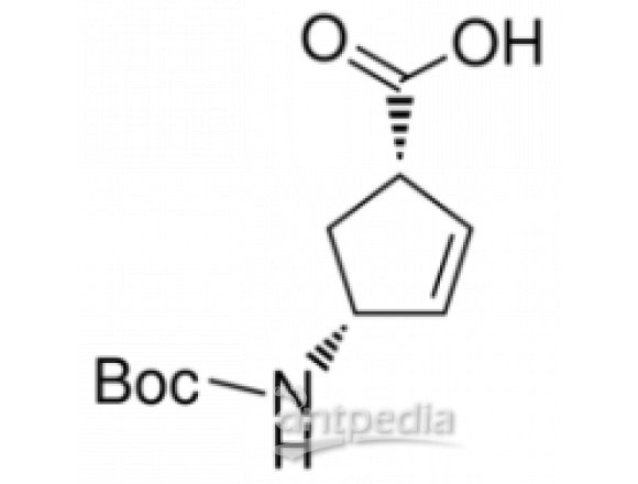 (1S,4R)-(-)-4-(Boc-氨基)-2-环戊烯羧酸