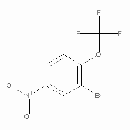 2-溴-4-硝基-1-(三氟甲氧基)苯