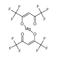 Magnesium <em>hexafluoroacetylacetonate</em> dihydrate,Mg(<em>CF3COCHCOCF3</em>)<em>2</em>·<em>2H2</em>O