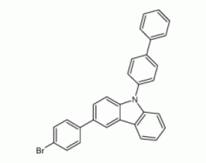 9-(4-联苯基)-3-(4-溴苯基)咔唑