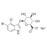 5-溴-4-氯-3-吲哚基β-D-葡萄糖苷酸钠盐[用于<em>生物</em>学<em>研究</em>]