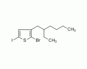 2-溴-3-(2-乙基己基)-5-碘噻吩 (含稳定剂铜屑)