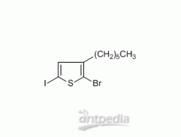 2-溴-3-己基-5-碘噻吩(含稳定剂铜屑)