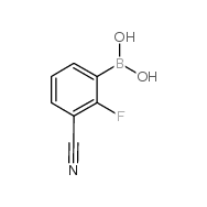 3-氰基-2-氟苯硼酸 (含有<em>数量</em>不等的酸酐)