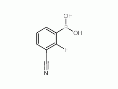 3-氰基-2-氟苯硼酸 (含有数量不等的酸酐)