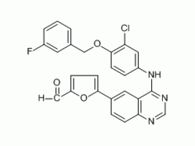 5-[4-[3-氯-4-(3-氟苯甲氧基)苯氨基]-6-喹唑啉基]呋喃-2-甲醛