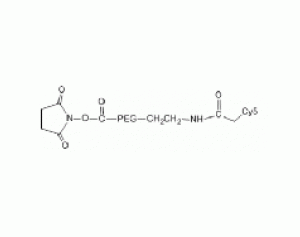 Cy5 PEG N-羟基琥珀酰亚胺