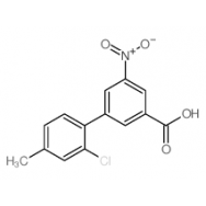 <em>3</em>-(2-<em>Chloro-4-methylphenyl</em>)-5-nitrobenzoic acid