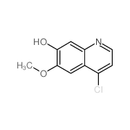 <em>4-Chloro-6-methoxyquinolin-7</em>-ol