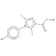 <em>2-Chloro-1</em>-[<em>1</em>-(4-<em>fluorophenyl</em>)-<em>2,5-dimethyl-1h-pyrrol-3</em>-yl]-<em>1</em>-ethanone