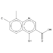 7-Chloro-4-hydroxy-8-<em>methylquinoline</em>-3-carboxylic acid